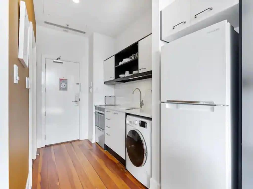 Lovely Bright Apartment With Balcony Pool And Gym Auckland Dış mekan fotoğraf